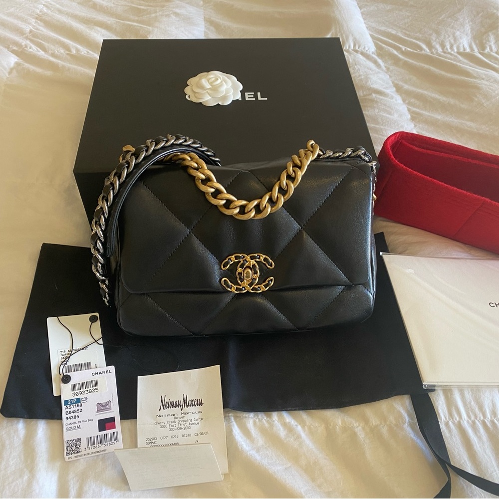 Like New small 19 with Gold hardware.